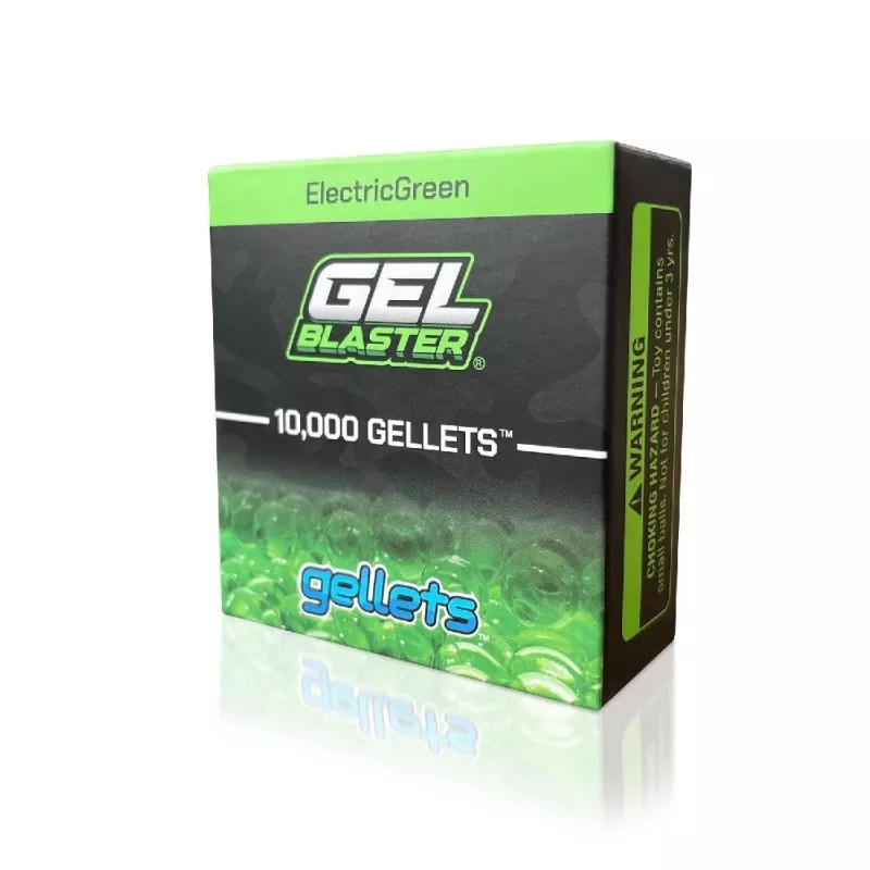 Gellets - Electric Green 10k Gel Blaster